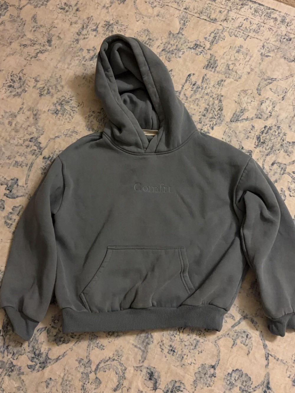 Comfrt Kids Hoodie Size xl - Blue/Slate Gray
